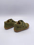 Naturino Cocoon militare groen suede beige zool